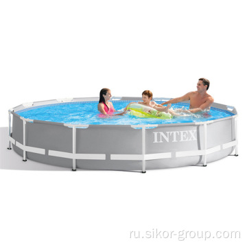 Sikor New Design Bool Bool Прямоугольный металлический бассейн Популярный семейный двор над наземным рамным бассейном